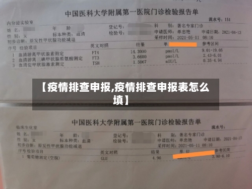 【疫情排查申报,疫情排查申报表怎么填】